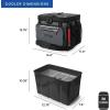 image:imageTitan by Arctic Zone Deep Freeze Cooler  Zipperless Hardbody Cooler  Deep Freeze Insulation HardBody Liner and SmartShelfSharkskin Gray