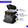 image:imageTitan by Arctic Zone Deep Freeze Cooler  Zipperless Hardbody Cooler  Deep Freeze Insulation HardBody Liner and SmartShelfSharkskin Gray