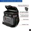image:imageTitan by Arctic Zone Deep Freeze Cooler  Zipperless Hardbody Cooler  Deep Freeze Insulation HardBody Liner and SmartShelfSharkskin Gray