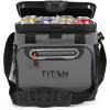 image:imageTitan by Arctic Zone Deep Freeze Cooler  Zipperless Hardbody Cooler  Deep Freeze Insulation HardBody Liner and SmartShelfSharkskin Gray