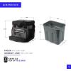 image:imageTitan by Arctic Zone Deep Freeze Cooler  Zipperless Hardbody Cooler  Deep Freeze Insulation HardBody Liner and SmartShelfSharkskin Gray