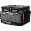 image:imageTitan by Arctic Zone Deep Freeze Cooler  Zipperless Hardbody Cooler  Deep Freeze Insulation HardBody Liner and SmartShelfSharkskin Gray