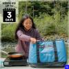 image:imageTitan by Arctic Zone Soft Sided Cooler Tote Insulated Bag with Handle Shoulder Strap and Zipper for Lunch Picnic and Travel 30 Can CapacityProcess Blue