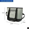 image:imageTitan by Arctic Zone Soft Sided Cooler Tote Insulated Bag with Handle Shoulder Strap and Zipper for Lunch Picnic and Travel 30 Can CapacitySeagrass