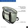 image:imageTitan by Arctic Zone Soft Sided Cooler Tote Insulated Bag with Handle Shoulder Strap and Zipper for Lunch Picnic and Travel 30 Can CapacitySeagrass