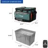 image:imageTitan by Arctic Zone Zipperless Soft Sided Cooler with HardBody Liner and SmartShelf Insulated Bag with Shoulder Strap and Bottle Opener for Beach Picnic and Travel 48 Can Capacity Jungle Hunt