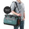 image:imageTitan by Arctic Zone Zipperless Soft Sided Cooler with HardBody Liner and SmartShelf Insulated Bag with Shoulder Strap and Bottle Opener for Beach Picnic and Travel 48 Can Capacity Jungle Hunt