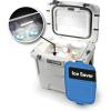 image:imageTitan PRO High Performance Ice Chest  55 Quart Capacity  Hard Cooler with Interior LED Light Dry Bin Ice Saver Performance Booster and Microban Protection  Arctic WhiteArctic White