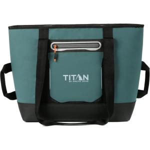 image:imageTitan by Arctic Zone Soft Sided Cooler Tote Insulated Bag with Handle Shoulder Strap and Zipper for Lunch Picnic and Travel 30 Can CapacityJungle Hunt