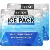 image:imageArctic Zone Titan Deep Freeze Ice Pack 2 Pack 600 Gram High Performance Ice Pack  LongLasting PunctureResistant Cold Pack Filled with NonToxic GelLarge  600 Grams