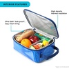 image:imageArctic Zone Kids Lunch Box Combo with Gel Ice Pack and Sandwich Container 2 Compartment Insulated Bucket for Travel Lunch Unicorn PrincessMidnight