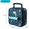 image:imageArctic Zone Kids Lunch Box Combo with Gel Ice Pack and Sandwich Container 2 Compartment Insulated Bucket for Travel Lunch Unicorn PrincessSpace Odyssey