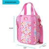 image:imageArctic Zone Kids Lunch Box Combo with Gel Ice Pack and Sandwich Container 2 Compartment Insulated Bucket for Travel Lunch Unicorn PrincessTutti Fruiti
