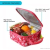 image:imageArctic Zone Kids Lunch Box Combo with Gel Ice Pack and Sandwich Container 2 Compartment Insulated Bucket for Travel Lunch Unicorn PrincessVery Berry Cherry