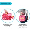 image:imageArctic Zone Kids Lunch Box Combo with Gel Ice Pack and Sandwich Container 2 Compartment Insulated Bucket for Travel Lunch Unicorn PrincessVery Berry Cherry