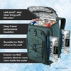 image:imageTitan by Arctic Zone Collapsible Backpack Cooler with 2 Ice Packs amp Bottle Opener Insulated Bag with Leak Proof Lining amp Padded Straps for Travel Picnic amp Beach 30 Can Deep Forest