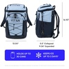 image:imageTitan by Arctic Zone Collapsible Backpack Cooler with 2 Ice Packs amp Bottle Opener Insulated Bag with LeakProof Lining amp Padded Straps for Travel Picnic amp Beach 30 Can Dark Arctic