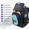 image:imageTitan by Arctic Zone Collapsible Backpack Cooler with 2 Ice Packs amp Bottle Opener Insulated Bag with LeakProof Lining amp Padded Straps for Travel Picnic amp Beach 30 Can Cobalt Carbon