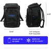 image:imageTitan by Arctic Zone Collapsible Backpack Cooler with 2 Ice Packs amp Bottle Opener Insulated Bag with LeakProof Lining amp Padded Straps for Travel Picnic amp Beach 30 Can Cobalt Carbon