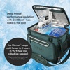 image:imageTitan by Arctic Zone Collapsible Cooler with Ice Pack amp Bottle Opener Insulated Bag with Shoulder Strap amp Leak Proof Lining for Beach Travel amp CampingDeep Forest Green