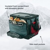 image:imageTitan by Arctic Zone Collapsible Cooler with Ice Pack amp Bottle Opener Insulated Bag with Shoulder Strap amp Leak Proof Lining for Beach Travel amp CampingDeep Forest Green