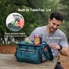 image:imageTitan by Arctic Zone Collapsible Cooler with Ice Pack amp Bottle Opener Insulated Bag with Shoulder Strap amp Leak Proof Lining for Beach Travel amp CampingCobalt Carbon Black