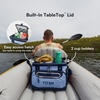 image:imageTitan by Arctic Zone Collapsible Cooler with Ice Pack amp Bottle Opener Insulated Bag with Shoulder Strap amp Leak Proof Lining for Beach Travel amp CampingDark Arctic Blue