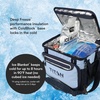 image:imageTitan by Arctic Zone Collapsible Cooler with Ice Pack amp Bottle Opener Insulated Bag with Shoulder Strap amp Leak Proof Lining for Beach Travel amp CampingDark Arctic Blue